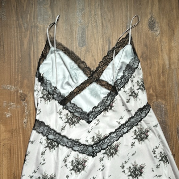 The Brock Collection Floral Lace Trimmed Maxi Dress - Picture 11 of 12